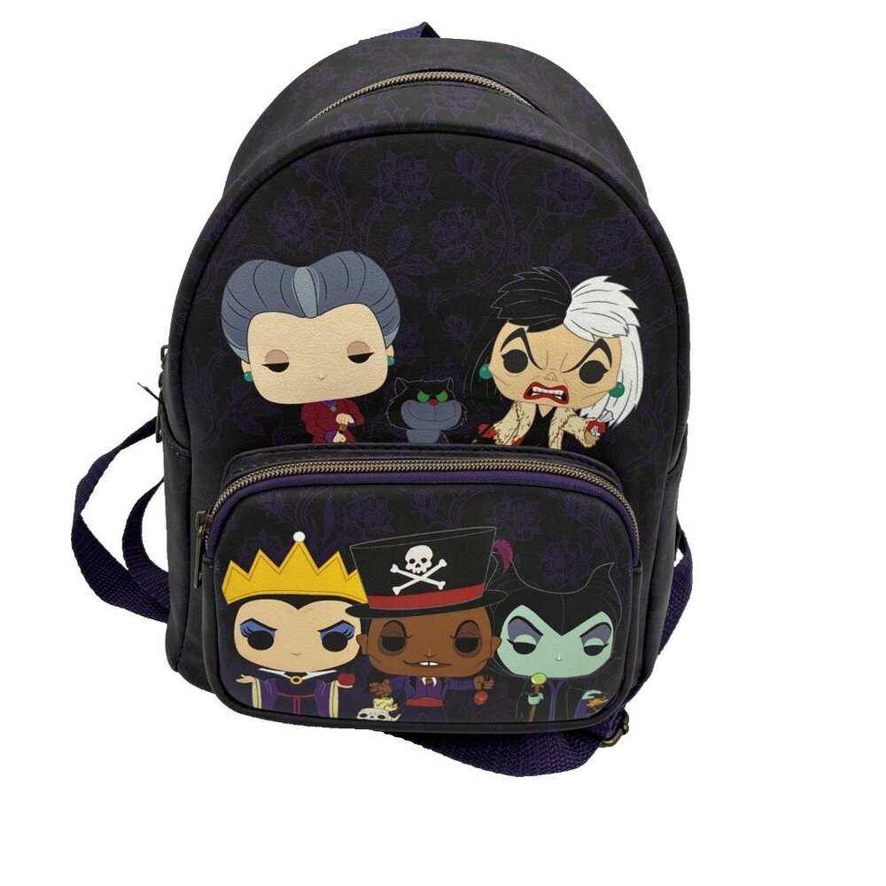 Funko Disney Villains Mini Backpack Evil Queen Cruella Maleficent